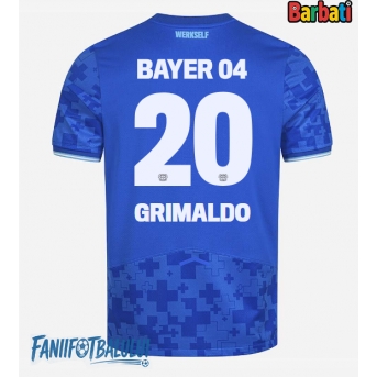 Bayer Leverkusen Alejandro Grimaldo #20 Tricou Fotbal Replică 2025-26 Barbati Treilea